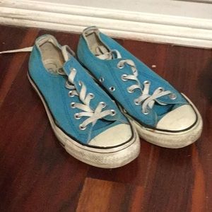 Blue converse